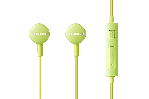 Samsung EO-HS130DGEGIN HS-1303 Wired in Ear Earphones with Mic (Green) Samsung EO-HS130DGEGIN HS-1303 Wired in Ear Earphones with Mic (Green)